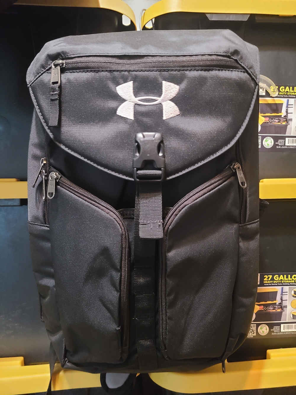 Under Armour Black Men's Sling Backpack – Durable Everyday Carry